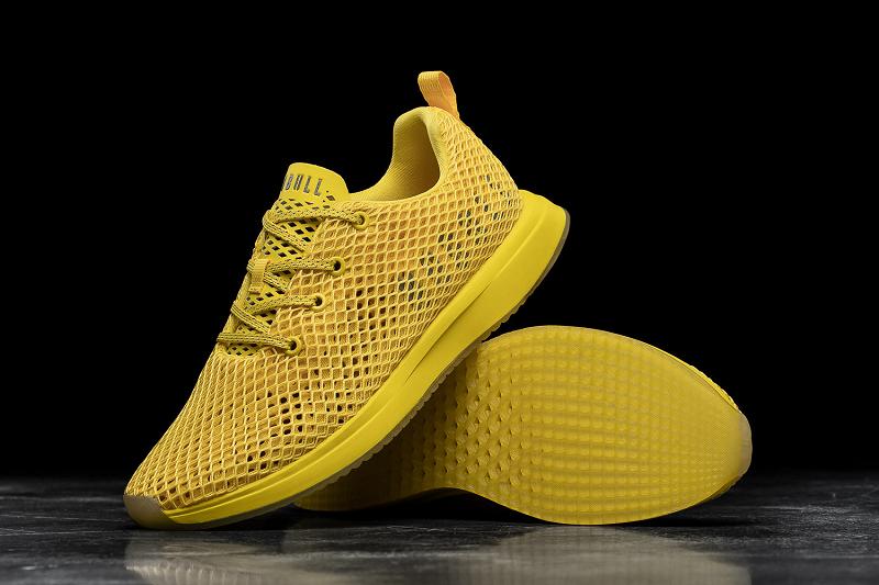 Women's Nobull Rubber Ducky Mesh Running Shoes Yellow | SG Z2747U